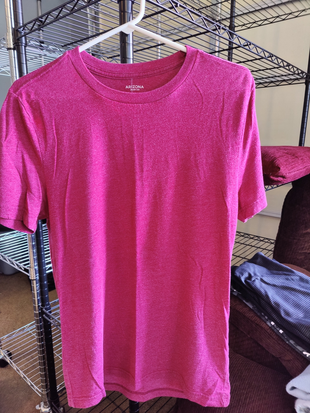 Arizona Jean Company Men’s Short-Sleeve Crew Tee - Hot Pink
